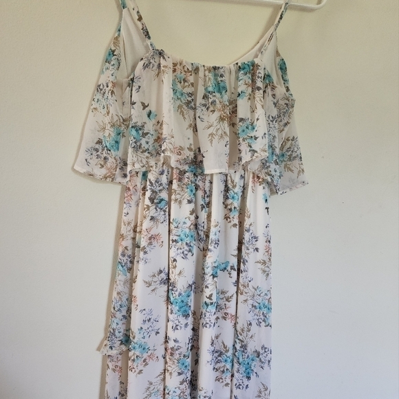 Disney Cinderella high-low maxi style floral print dress size small - Picture 5 of 8